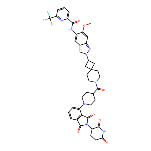 Chemical structure of BindingDB Monomer ID 708345