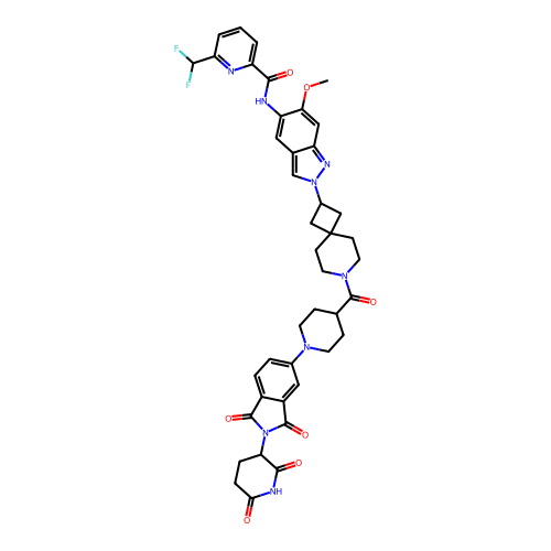 Chemical structure of BindingDB Monomer ID 708360