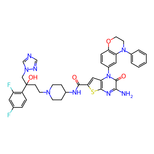 Chemical structure of BindingDB Monomer ID 708400