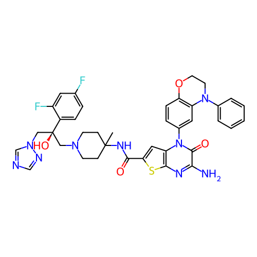 Chemical structure of BindingDB Monomer ID 708408