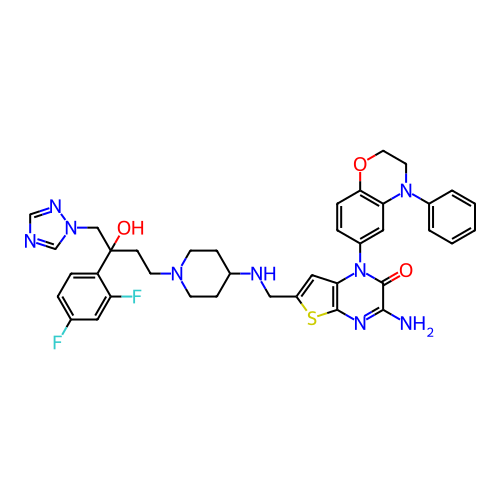 Chemical structure of BindingDB Monomer ID 708421
