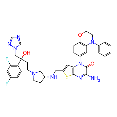 Chemical structure of BindingDB Monomer ID 708435