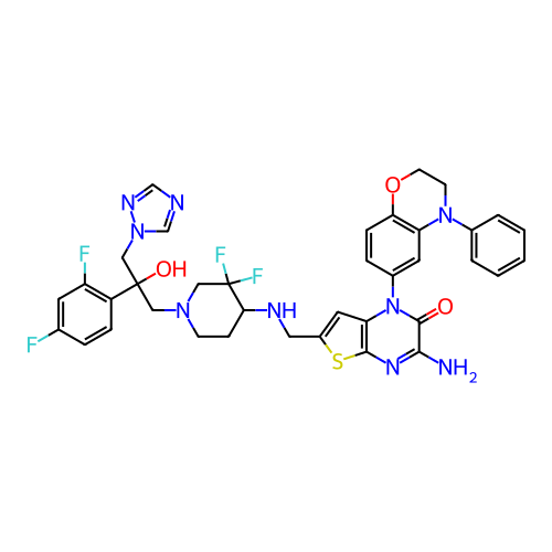 Chemical structure of BindingDB Monomer ID 708443