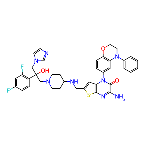 Chemical structure of BindingDB Monomer ID 708445
