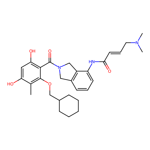 Chemical structure of BindingDB Monomer ID 708458