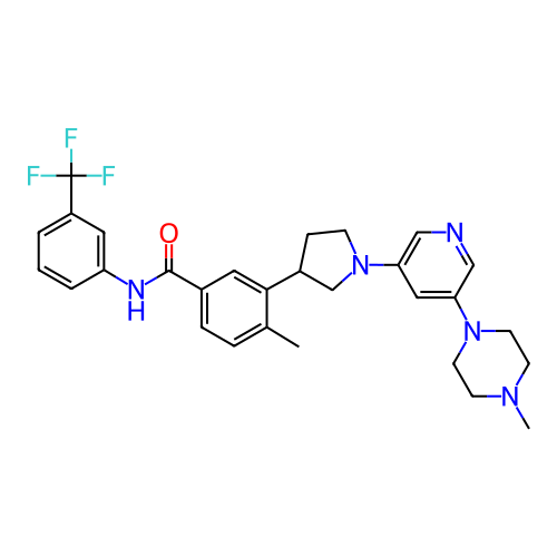 Chemical structure of BindingDB Monomer ID 708540