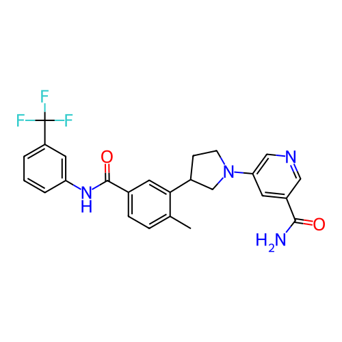 Chemical structure of BindingDB Monomer ID 708545