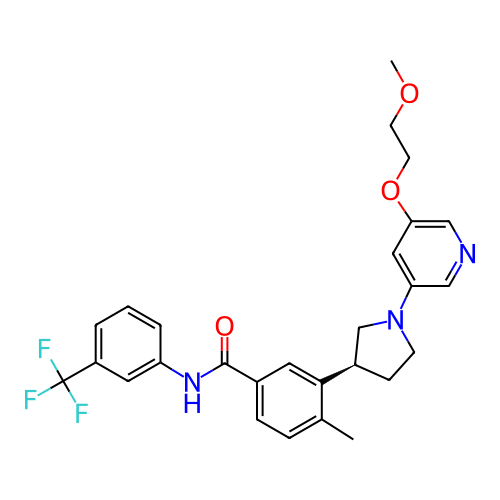 Chemical structure of BindingDB Monomer ID 708557