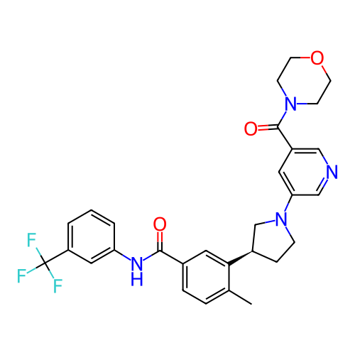 Chemical structure of BindingDB Monomer ID 708560