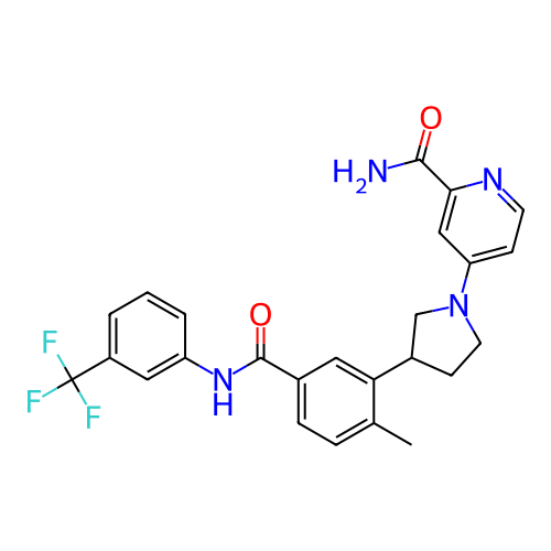 Chemical structure of BindingDB Monomer ID 708580