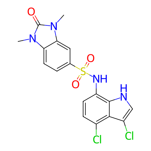 Chemical structure of BindingDB Monomer ID 708598
