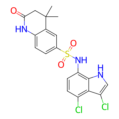 Chemical structure of BindingDB Monomer ID 708606