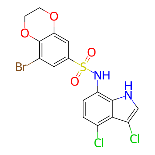 Chemical structure of BindingDB Monomer ID 708608