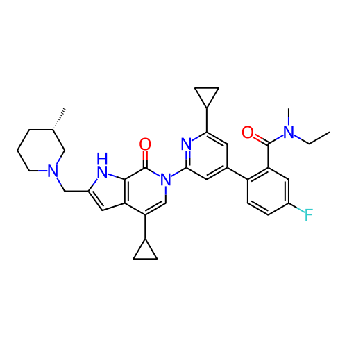 Chemical structure of BindingDB Monomer ID 708685