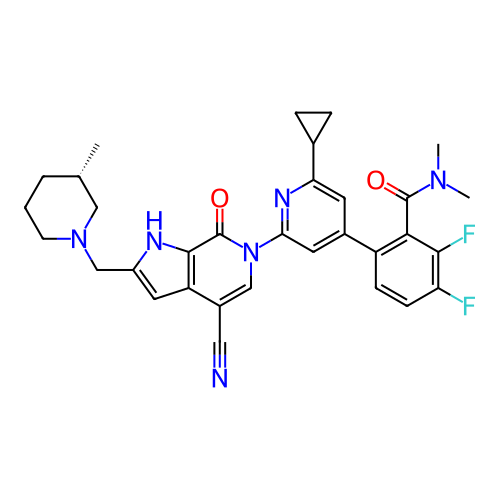 Chemical structure of BindingDB Monomer ID 708691
