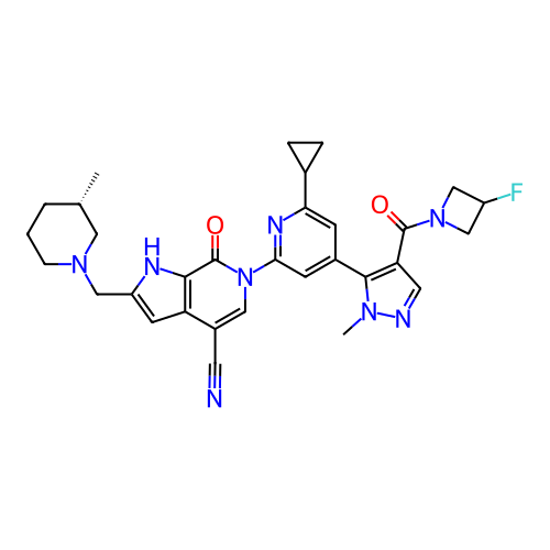 Chemical structure of BindingDB Monomer ID 708717