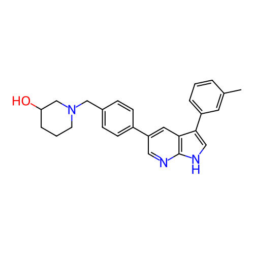 Chemical structure of BindingDB Monomer ID 708730