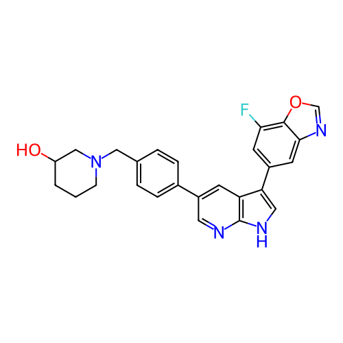Chemical structure of BindingDB Monomer ID 708780