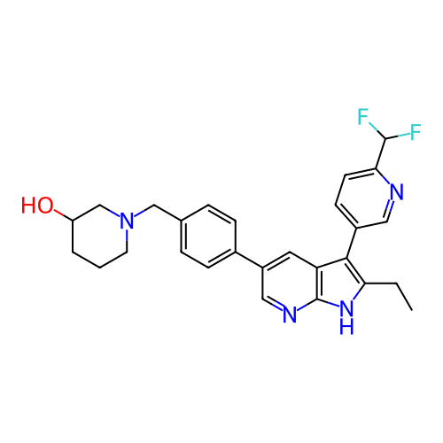 Chemical structure of BindingDB Monomer ID 708786