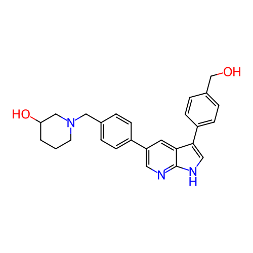 Chemical structure of BindingDB Monomer ID 708811