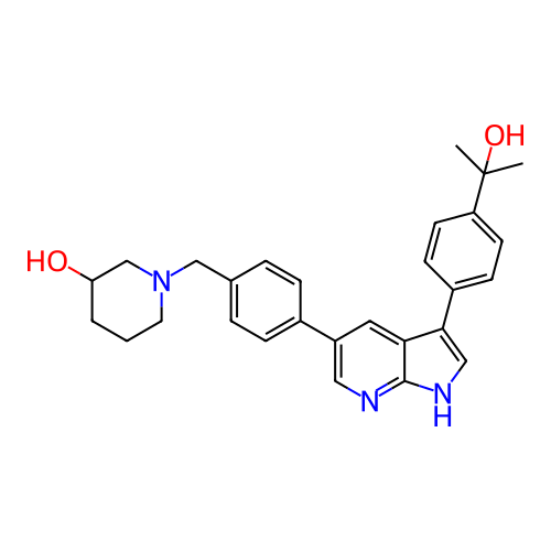 Chemical structure of BindingDB Monomer ID 708813