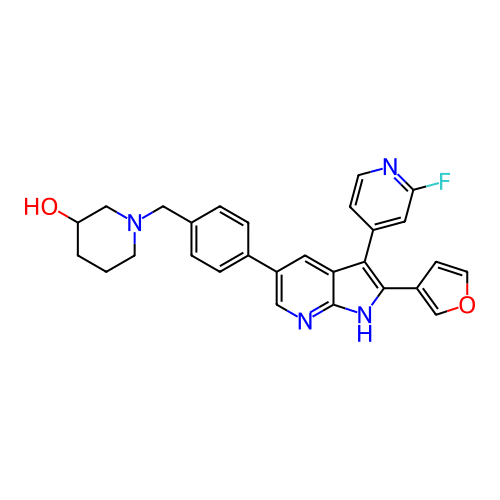 Chemical structure of BindingDB Monomer ID 708814