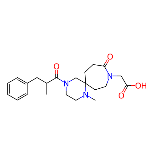Chemical structure of BindingDB Monomer ID 708873