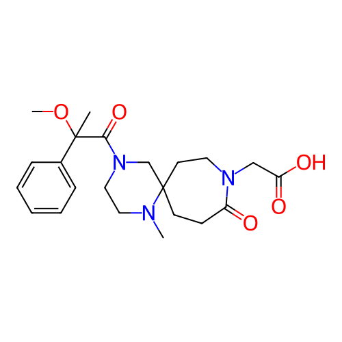 Chemical structure of BindingDB Monomer ID 708884