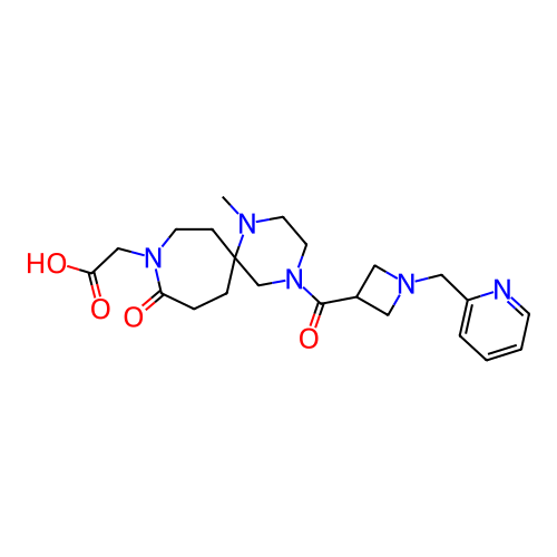 Chemical structure of BindingDB Monomer ID 708889