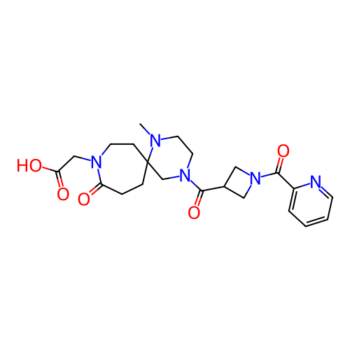 Chemical structure of BindingDB Monomer ID 708890