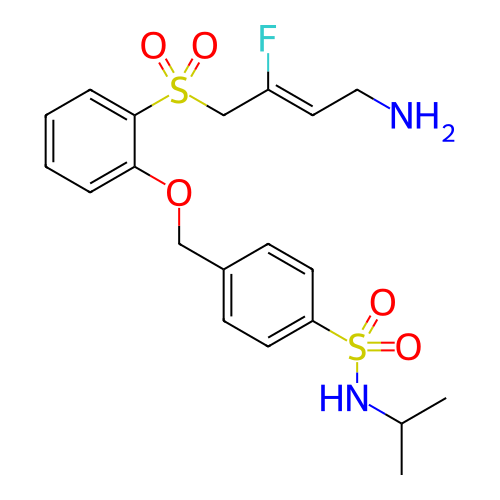 Chemical structure of BindingDB Monomer ID 709287