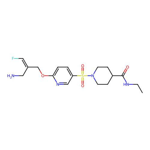 Chemical structure of BindingDB Monomer ID 709336