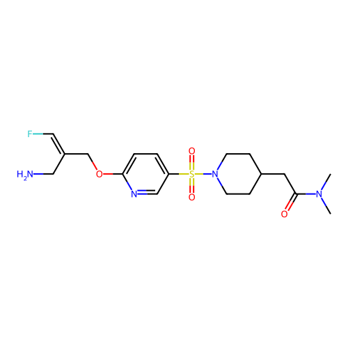 Chemical structure of BindingDB Monomer ID 709341