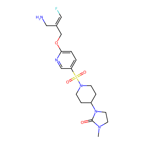 Chemical structure of BindingDB Monomer ID 709346