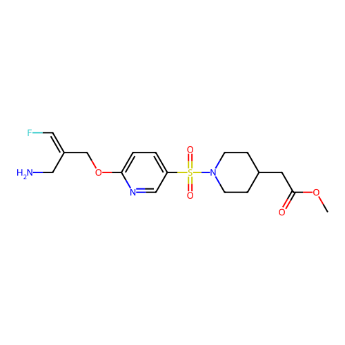 Chemical structure of BindingDB Monomer ID 709347
