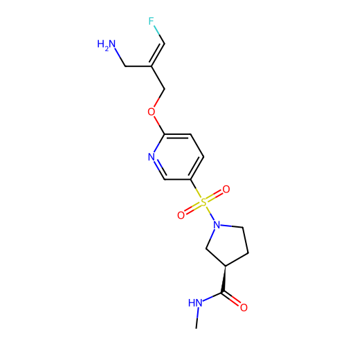 Chemical structure of BindingDB Monomer ID 709349