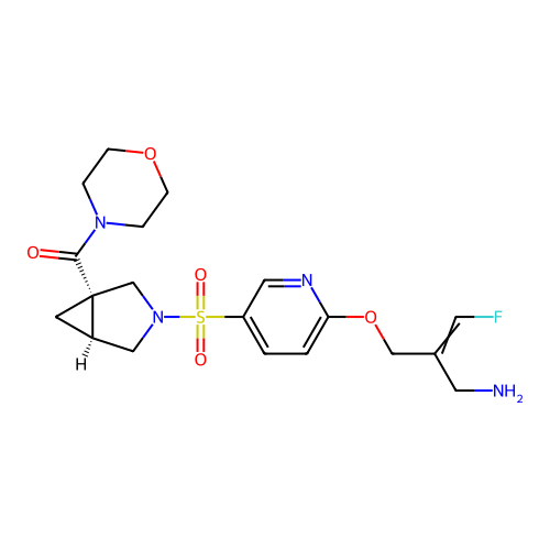Chemical structure of BindingDB Monomer ID 709355