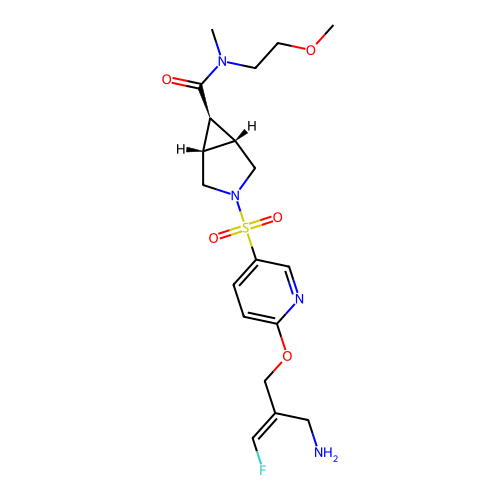 Chemical structure of BindingDB Monomer ID 709384