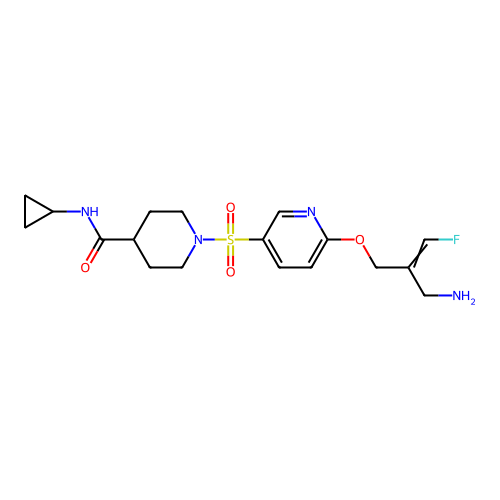 Chemical structure of BindingDB Monomer ID 709388