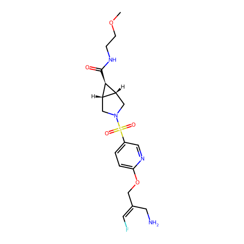 Chemical structure of BindingDB Monomer ID 709391