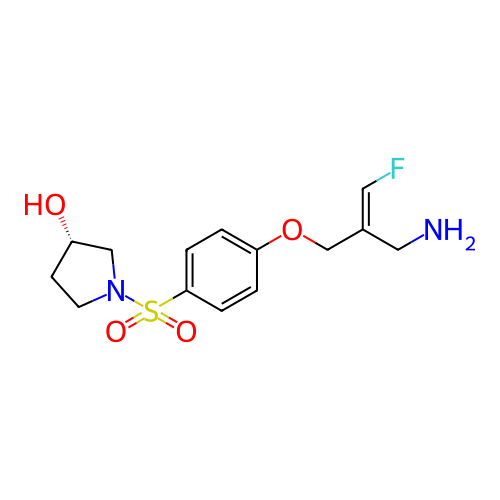Chemical structure of BindingDB Monomer ID 709395