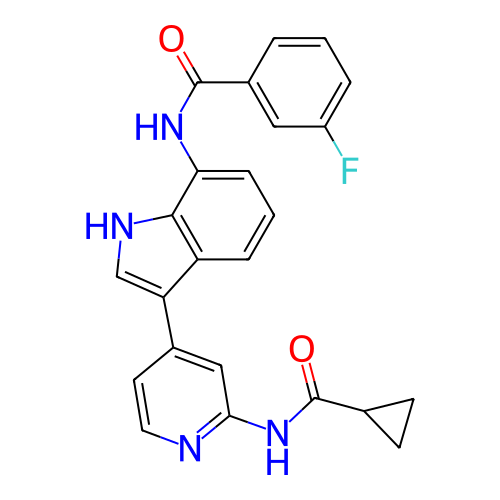Chemical structure of BindingDB Monomer ID 709414