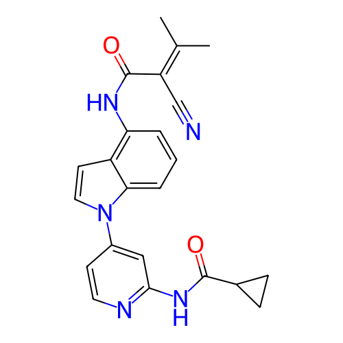Chemical structure of BindingDB Monomer ID 709418