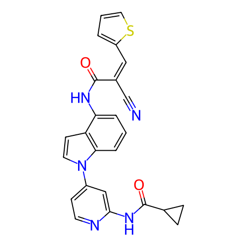 Chemical structure of BindingDB Monomer ID 709430