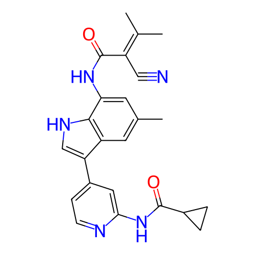 Chemical structure of BindingDB Monomer ID 709433