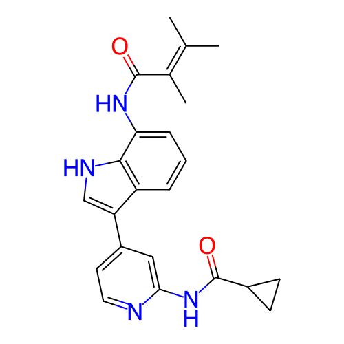 Chemical structure of BindingDB Monomer ID 709437
