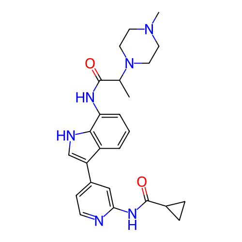 Chemical structure of BindingDB Monomer ID 709439