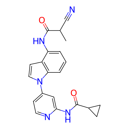 Chemical structure of BindingDB Monomer ID 709445