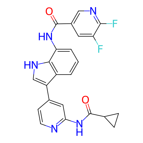 Chemical structure of BindingDB Monomer ID 709462
