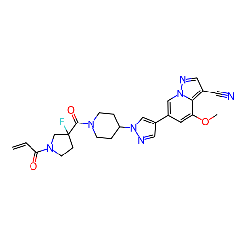 Chemical structure of BindingDB Monomer ID 709501